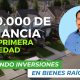 ganancia de 100k invirtiendo en bienes raices