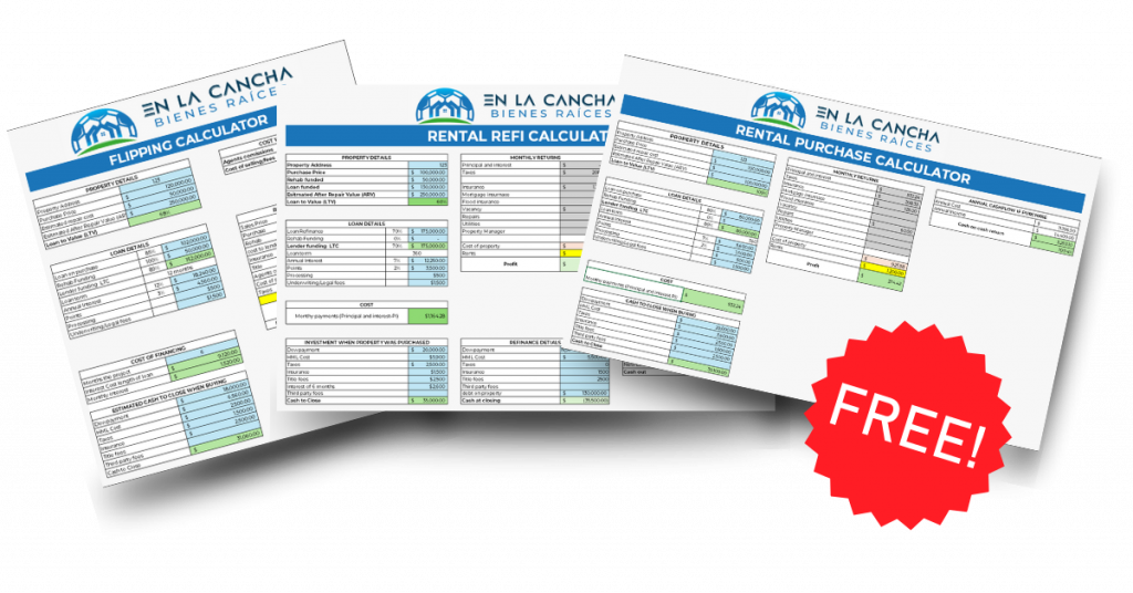 Calculadora GRATIS de Inversiones en Bienes Raíces en Estados Unidos
