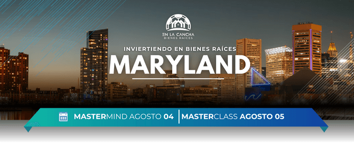 Evento para inversionistas de bienes raices en Maryland