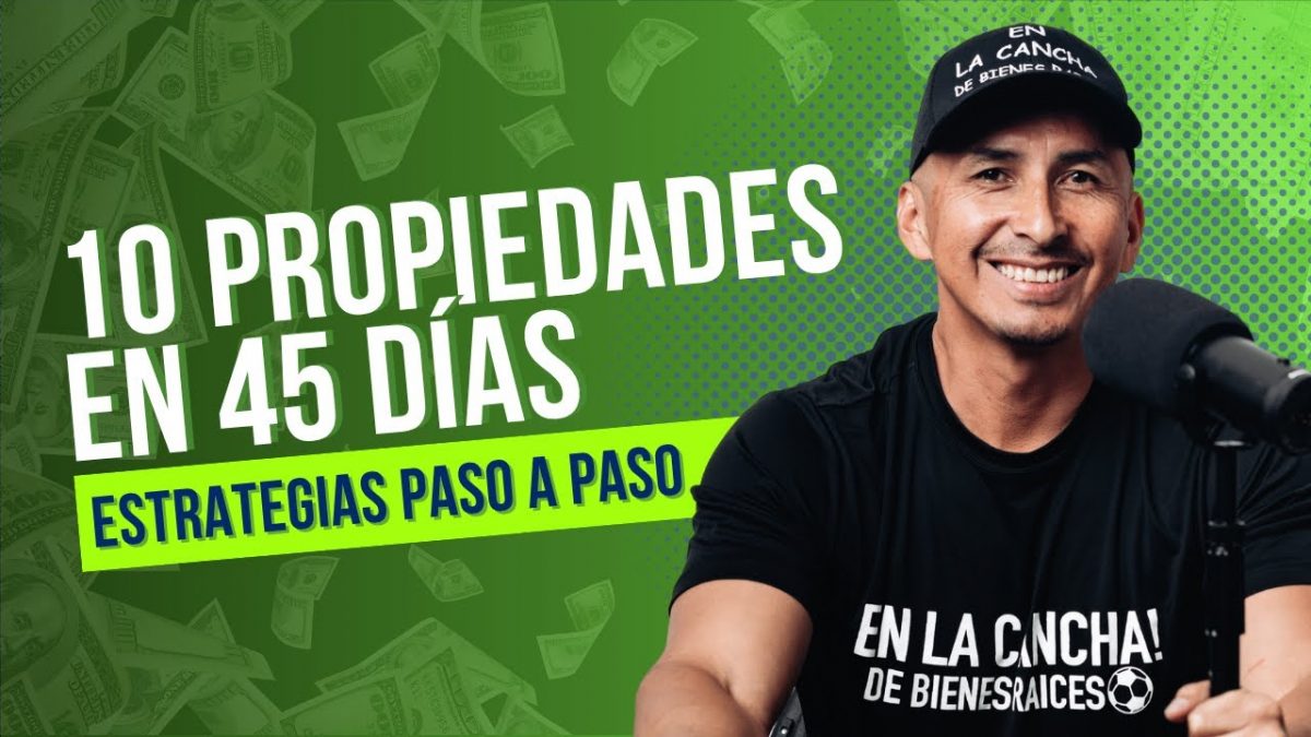 ¿Te preguntas cómo algunos inversionistas logran conseguir más de 10 propiedades bajo contrato en apenas 45 días? En este video, Luis te revela exactamente cómo lo hace con Wholesaling, sin necesidad de mucho capital y desde cero.