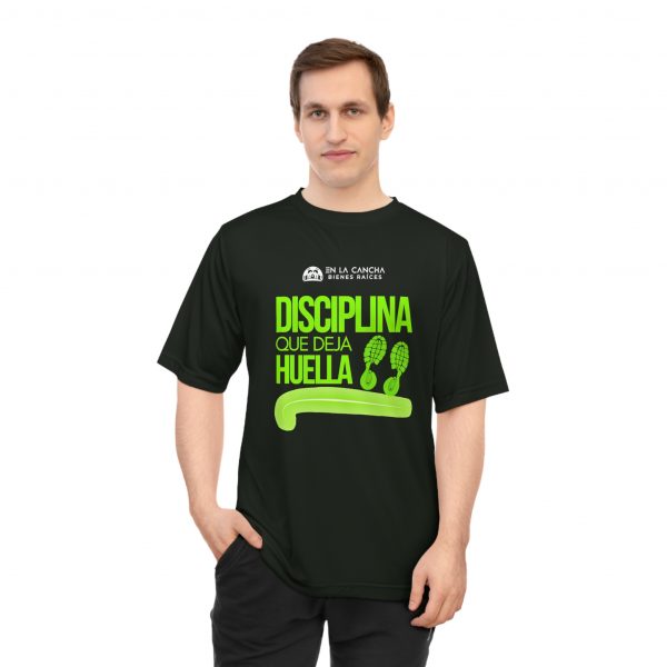 Disciplina que Deja Huella - Camiseta Deportiva Unisex