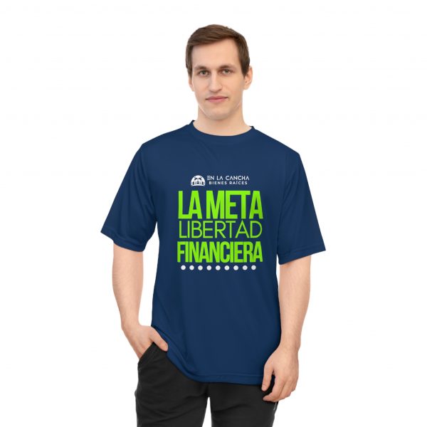 La Meta Libertad Financiera – Camiseta Deportiva Unisex