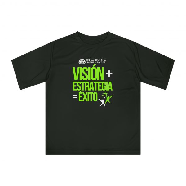 Visión + Estrategia = Éxito – Camiseta Deportiva Unisex