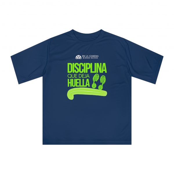 Disciplina que Deja Huella - Camiseta Deportiva Unisex