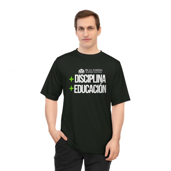 +Disciplina +Educación - Camiseta Deportiva Unisex