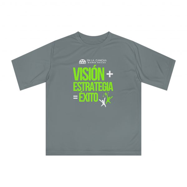 Visión + Estrategia = Éxito – Camiseta Deportiva Unisex