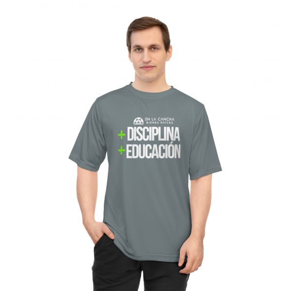 +Disciplina +Educación - Camiseta Deportiva Unisex