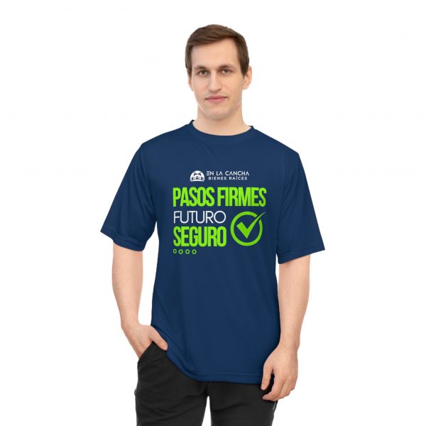 Pasos Firmes, Futuro Seguro – Camiseta Deportiva Unisex