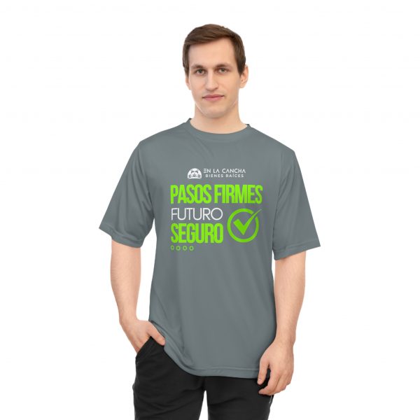 Pasos Firmes, Futuro Seguro – Camiseta Deportiva Unisex