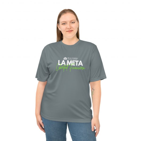 La Meta Libertad Financiera – Camiseta Deportiva Unisex