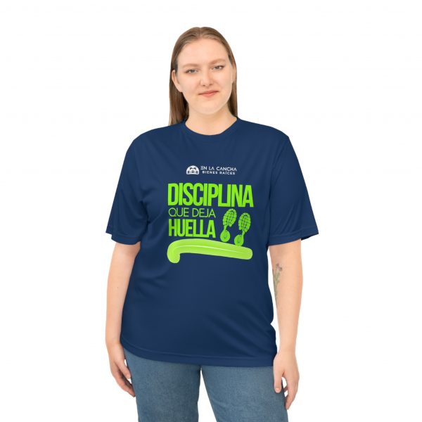 Disciplina que Deja Huella - Camiseta Deportiva Unisex