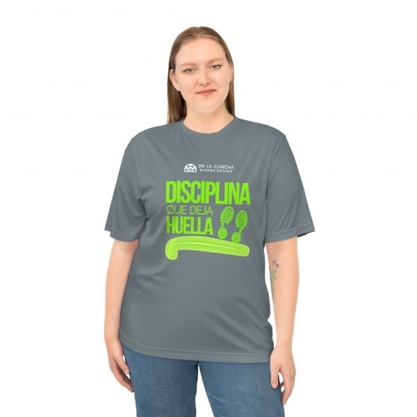 Disciplina que Deja Huella - Camiseta Deportiva Unisex