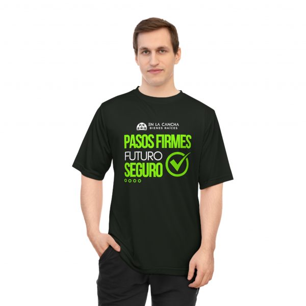 Pasos Firmes, Futuro Seguro – Camiseta Deportiva Unisex