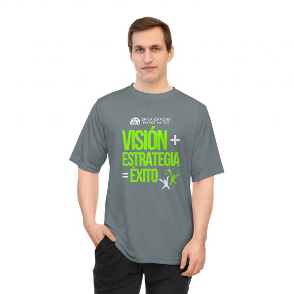 Visión + Estrategia = Éxito – Camiseta Deportiva Unisex